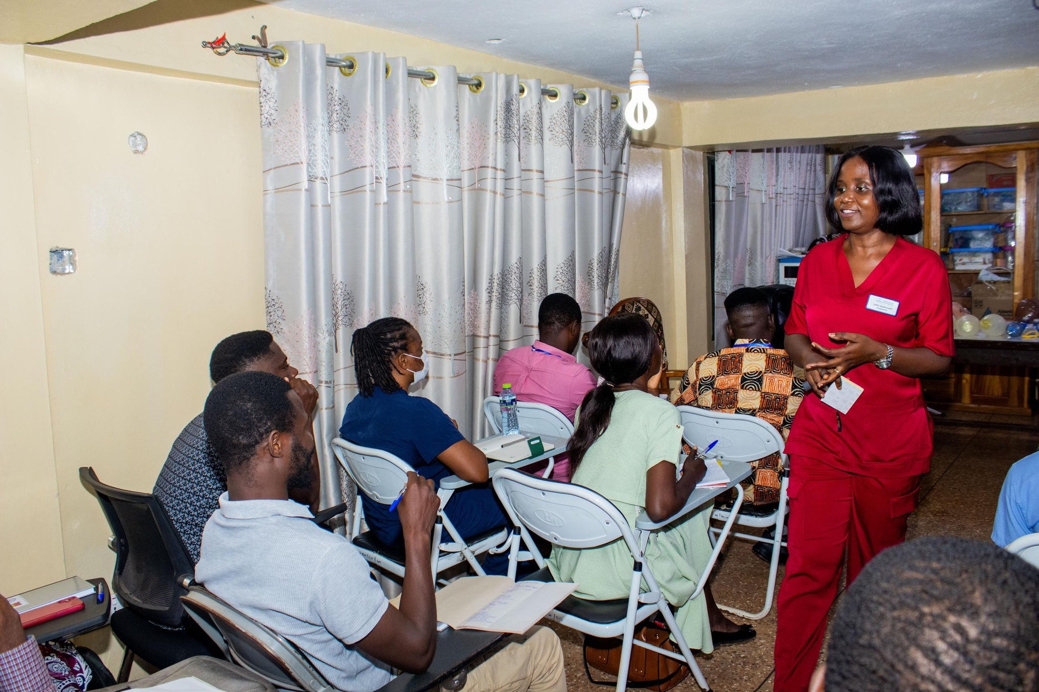 <p>BASIC AND CARDIAC LIFE SUPPORT TRAINING IN SESSION</p>